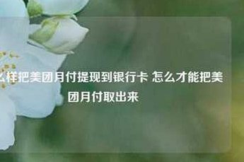 美团月付取现后现金受限怎么办？