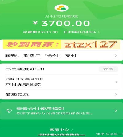 分付额度可以用来干什么